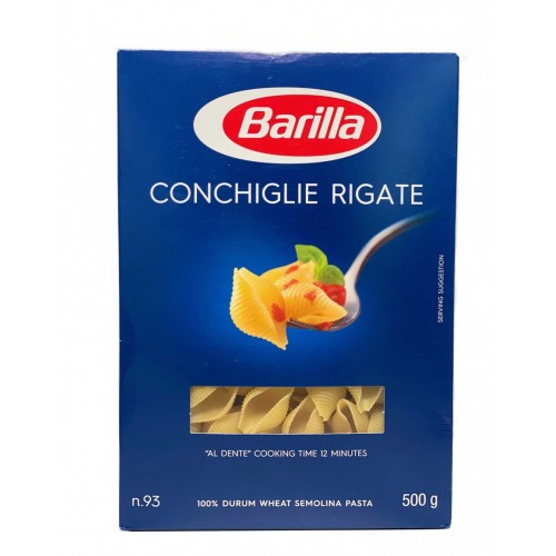 BARILLA CONCHIGLIE RIGATE No93 500g
