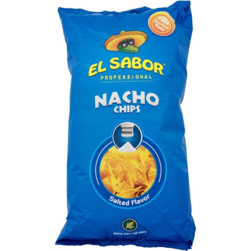 EL SABOR NACHO CHIPS SALTED 500g