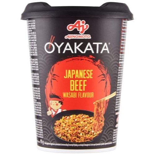 OYAKATA NOODLES IN CUP JAPANESE BEEF 93g