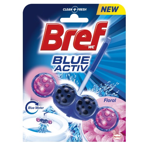 BREF WC BLOCK BLUE ACTIV FLORAL 50ml