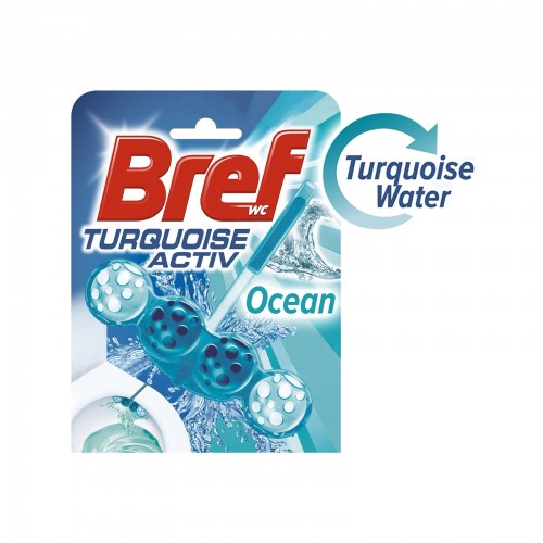 BREF WC BLOCK BLUE ACTIV TURQUOISE OCEAN 50ml