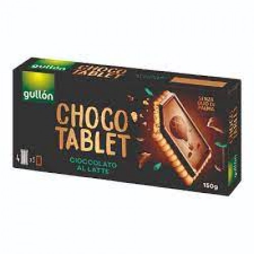 GULLON CHOCO LATTE TABLET 150g