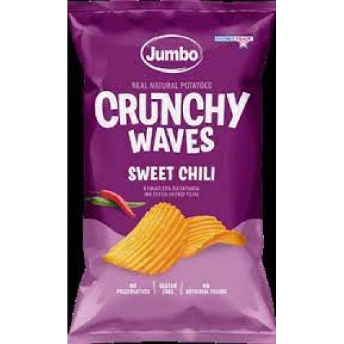 JUMBO CRUNCHY WAVES SWEET CHILI 90g
